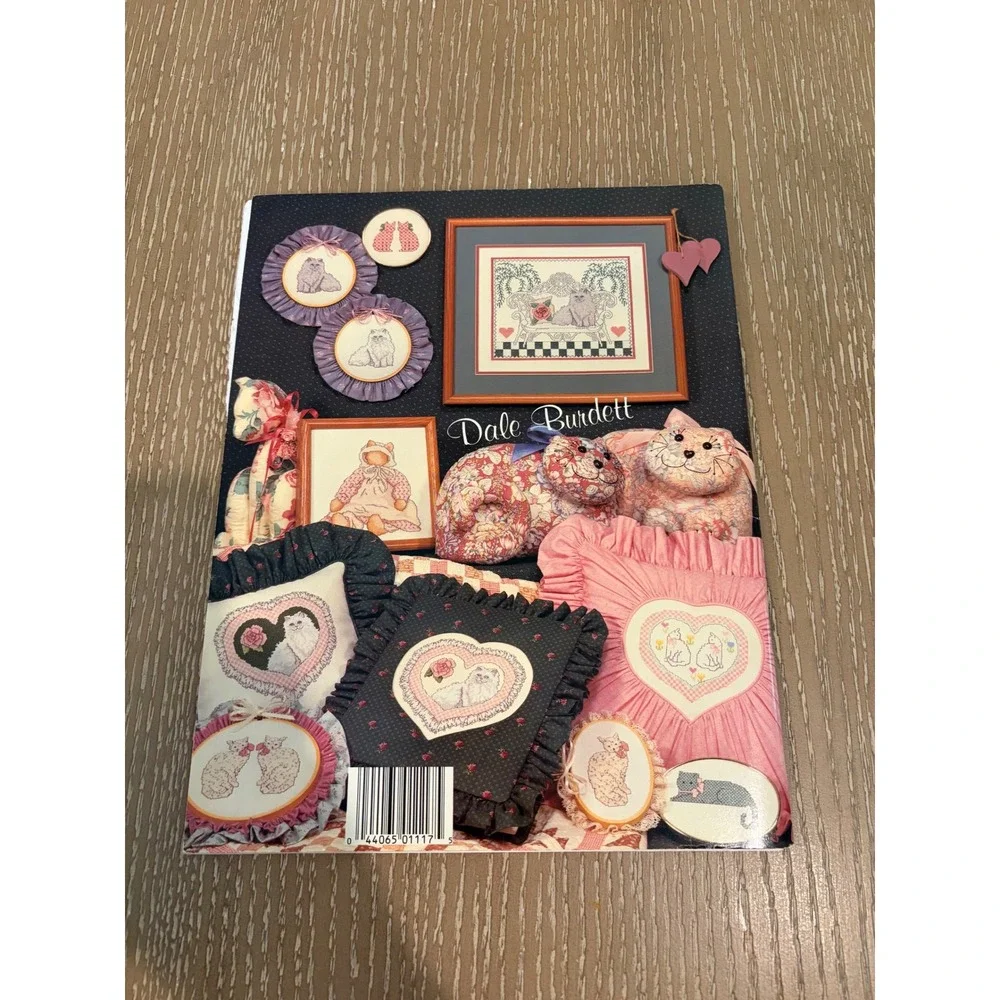 Vintage More Country Cats Cross Stitch Pattern Book Dale Burdett DB117 Samplers